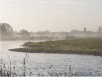 Misty morning on the Hampshire Avon