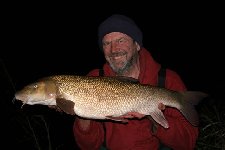 Pete Reading with a 15.14 barbel