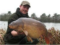 35 pound mirror carp