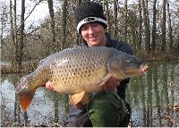Luke Hirst with a 26 common