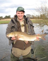 15lbs fly caught barbel