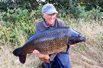 Chris Ball with a 30+common