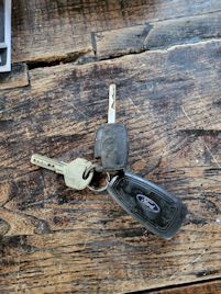 Found car keys